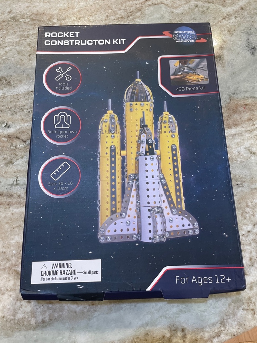 NEW international space archives rocket construction kit